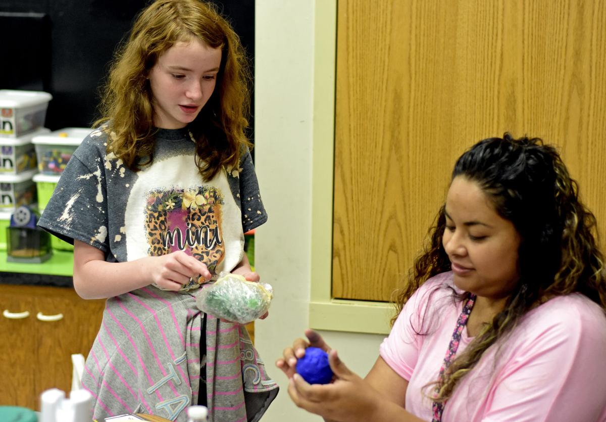 Lawton summer school students eggcited for cracking eggsperiment