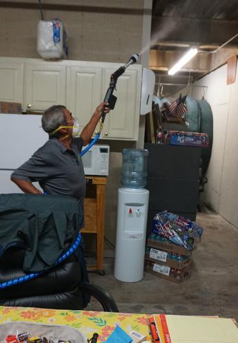 Disinfecting the Court House