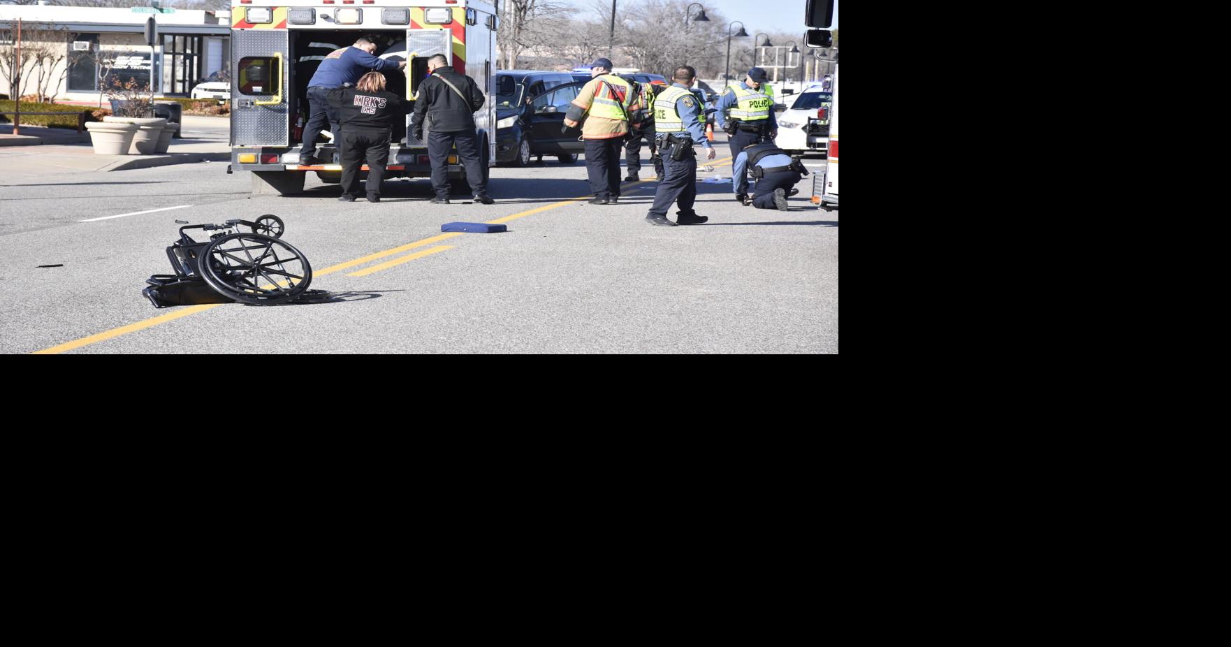 Van vs. wheelchair wreck
