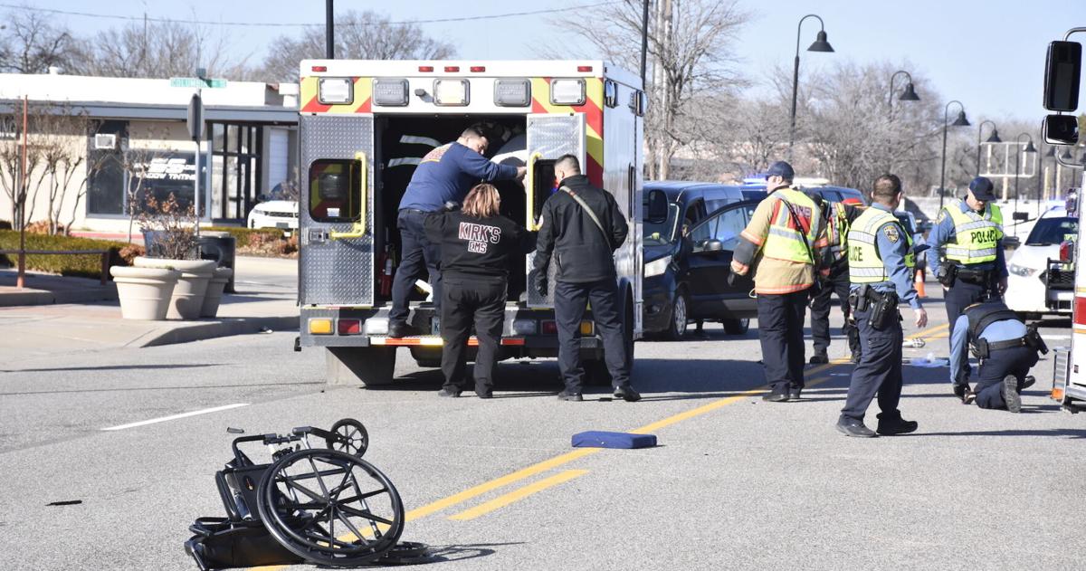 Van vs. wheelchair wreck