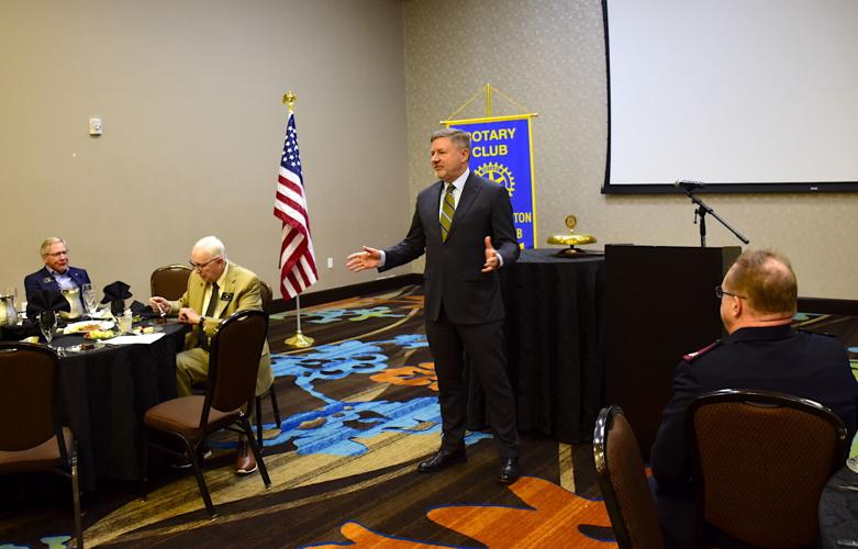 Attorney General meets with Rotary Club