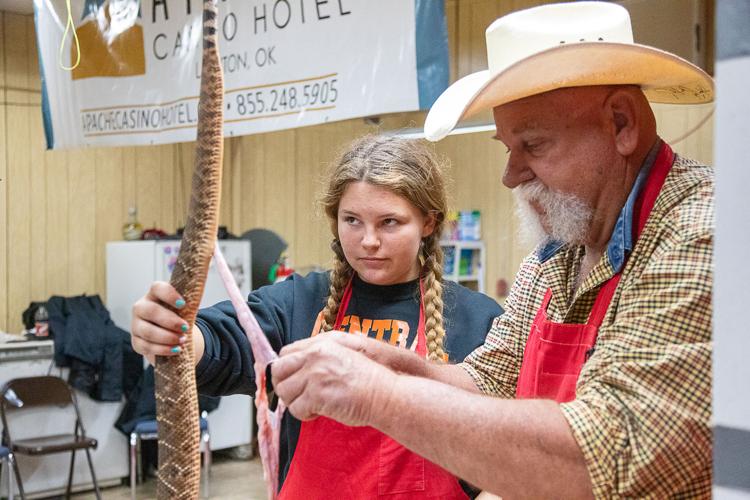 Final day of Apache Rattlesnake Festival | News | swoknews.com