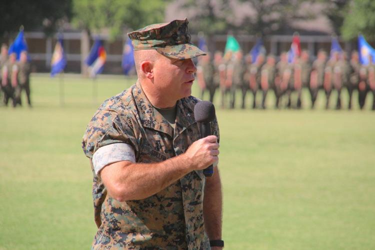 Col. Stoutenborough takes over as commander of Fort Sill's Marine