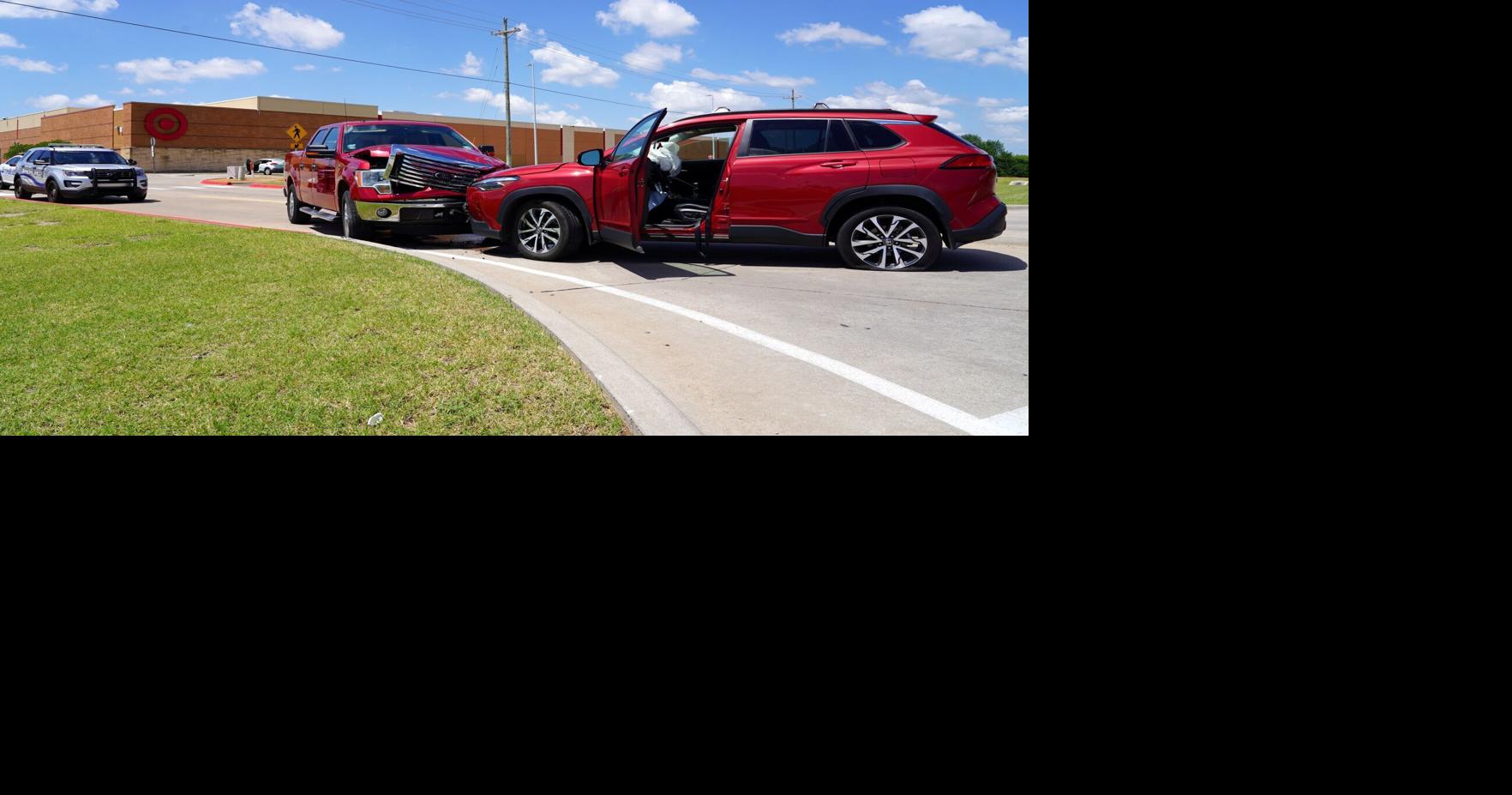 Two-vehicle collision near Target