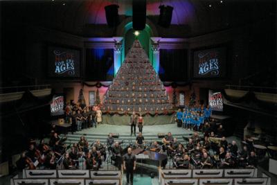 First baptist church lawton living christmas tree