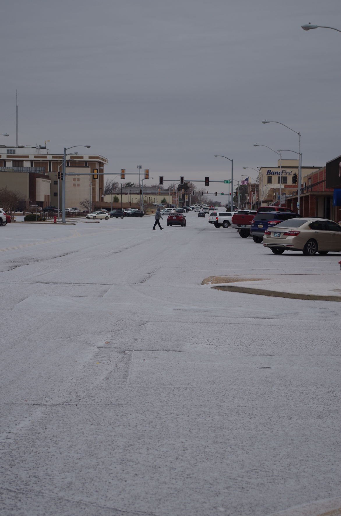 Sleet Covers City | Community News | Swoknews.com