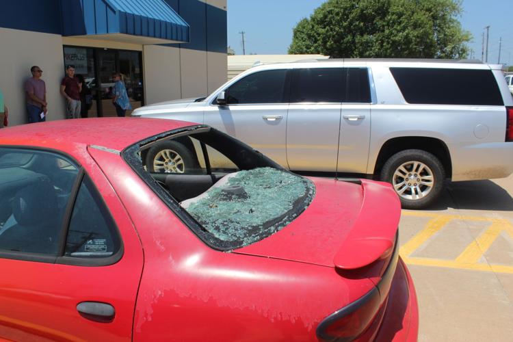 Hail storm will leave Lawton's auto repair shops busy for months News