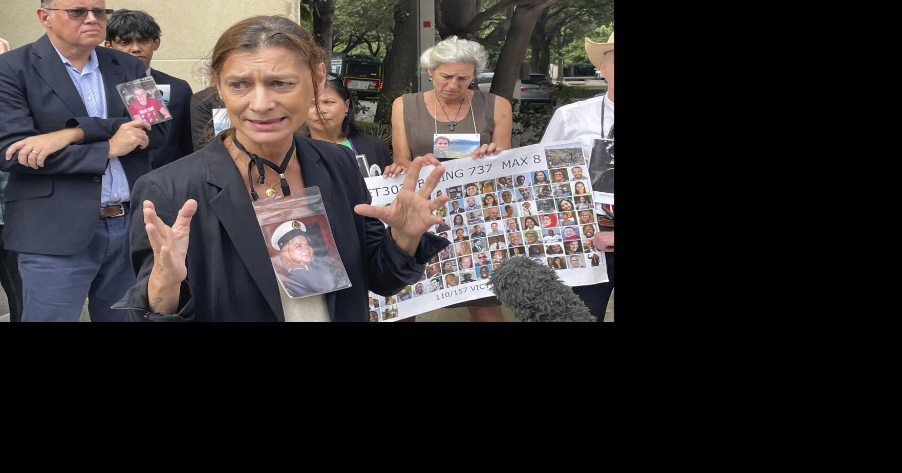 Boeing's lawyers argue for settlement opposed by relatives of those killed in 737 Max crashes