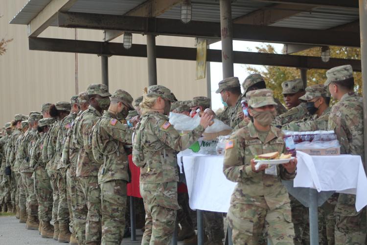 November girl scouts cadettes thanksgiving
