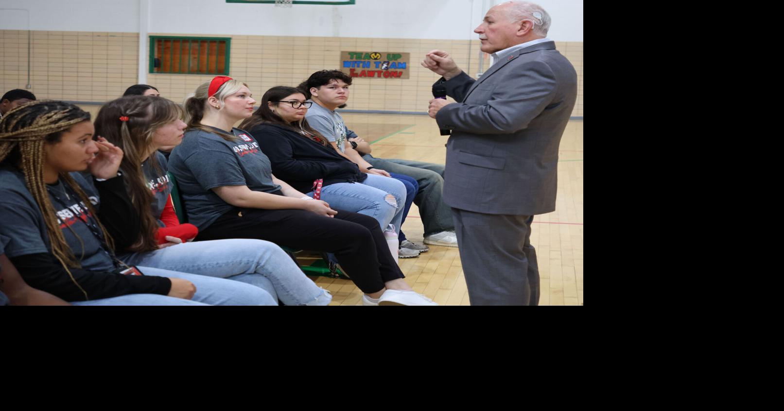 Rivalries take back seat at high school leadership conference | News ...