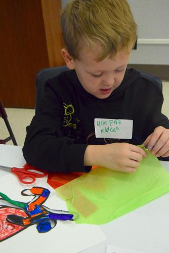 STEAM camp at the library