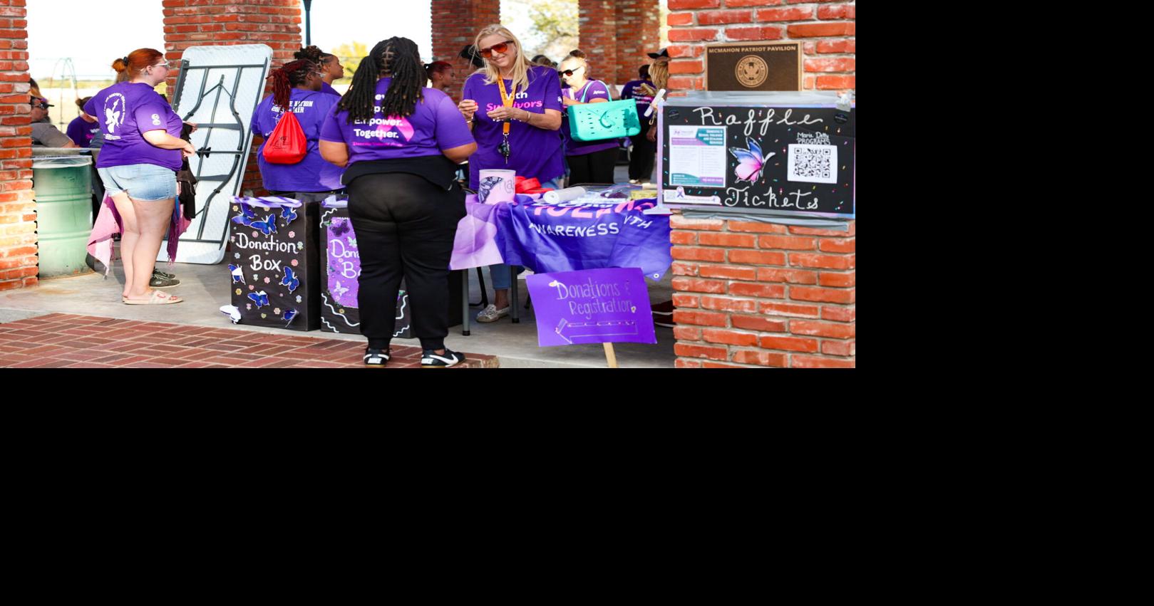 Marie Detty New Directions Domestic Violence Glow Walk