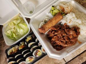 Gaston 'nom nom noms' from Nami Korean-Japanese Restaurant