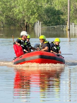 South Texas Flood Crisis: LFD Rescue Teams Lead the Charge in Relief Efforts