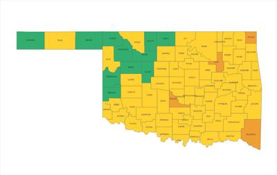 New Color Coded Chart Marks Covid 19 Intensity In Oklahoma News Swoknews Com