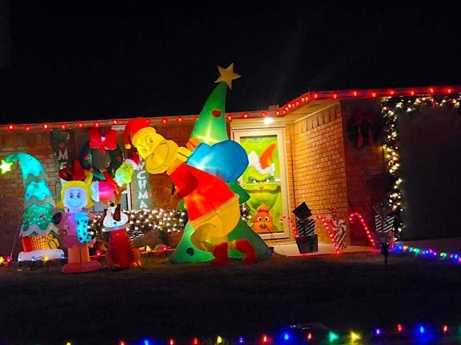 Christmas lights around town Community News