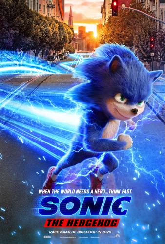 New 'Sonic' Movie Poster Shows The Hedgehog Racing Into Action - Heroic  Hollywood