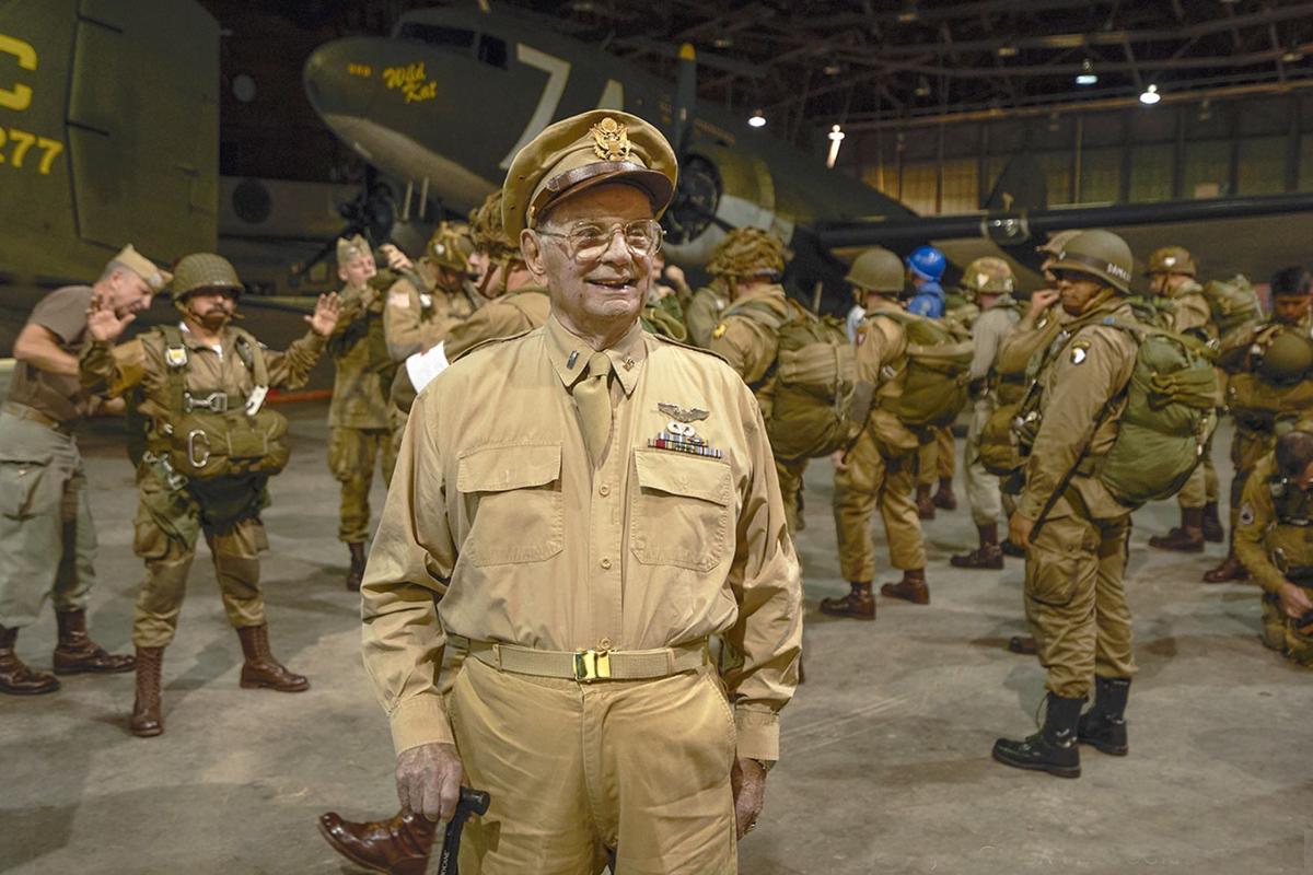 77 years after Normandy and one pilot is still dropping paratroopers ...