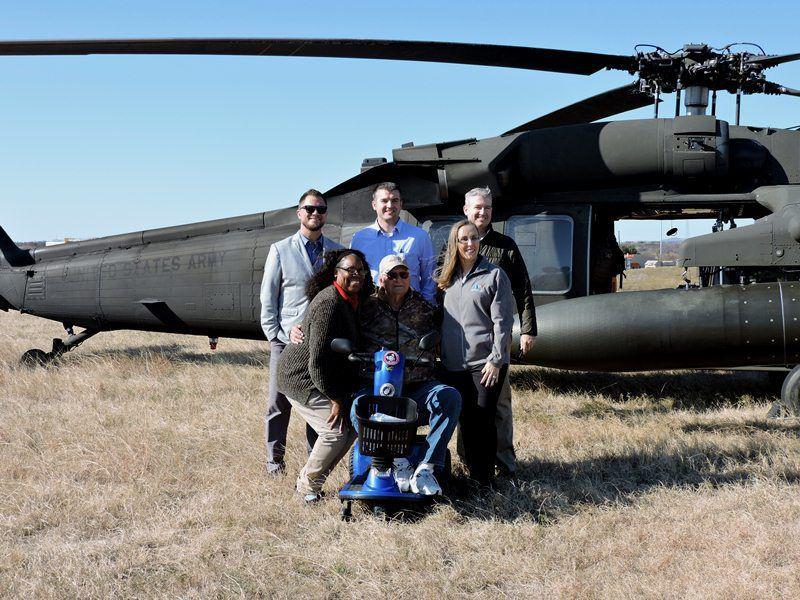 Whirlybirds visit LawtonFort Sill Veterans Center News