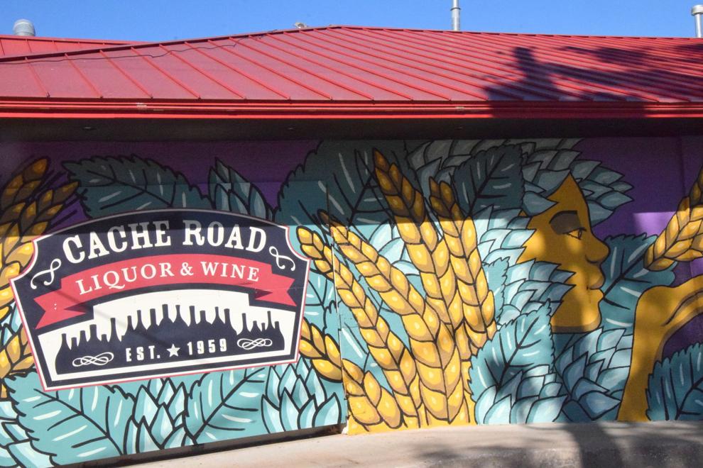 Cache Road Liquor Spirits Lawton Murals