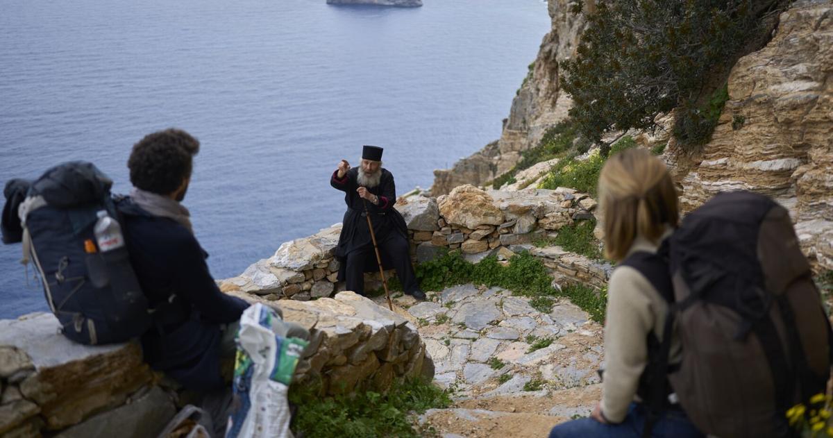 Greek Monk Rassa In a Greek island monastery, a monk has kept together faith and ...