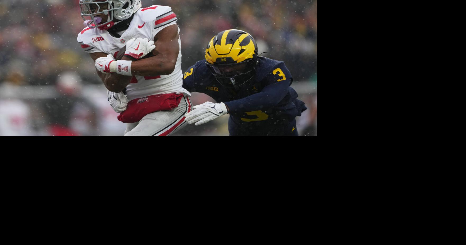 Ohio State beats Michigan, to face Indiana for Big 10 title
