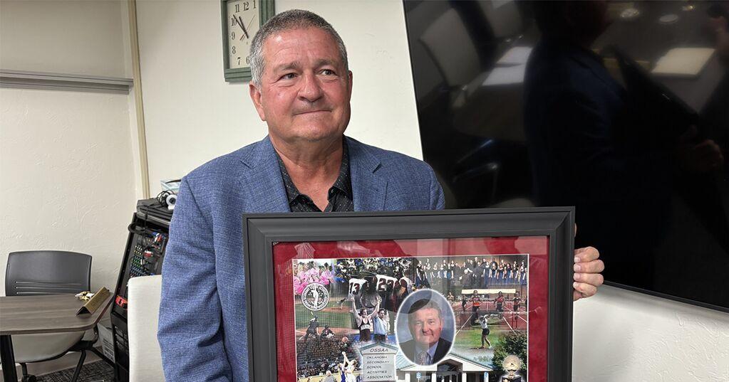 OSSAA honors Hime for board service