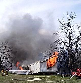 Comanche County mobile home fire