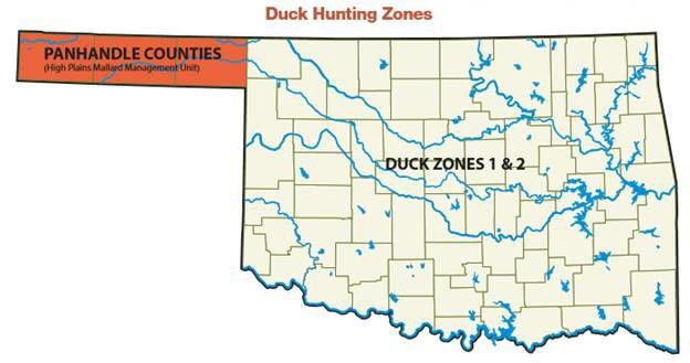 oklahoma duck hunting calls