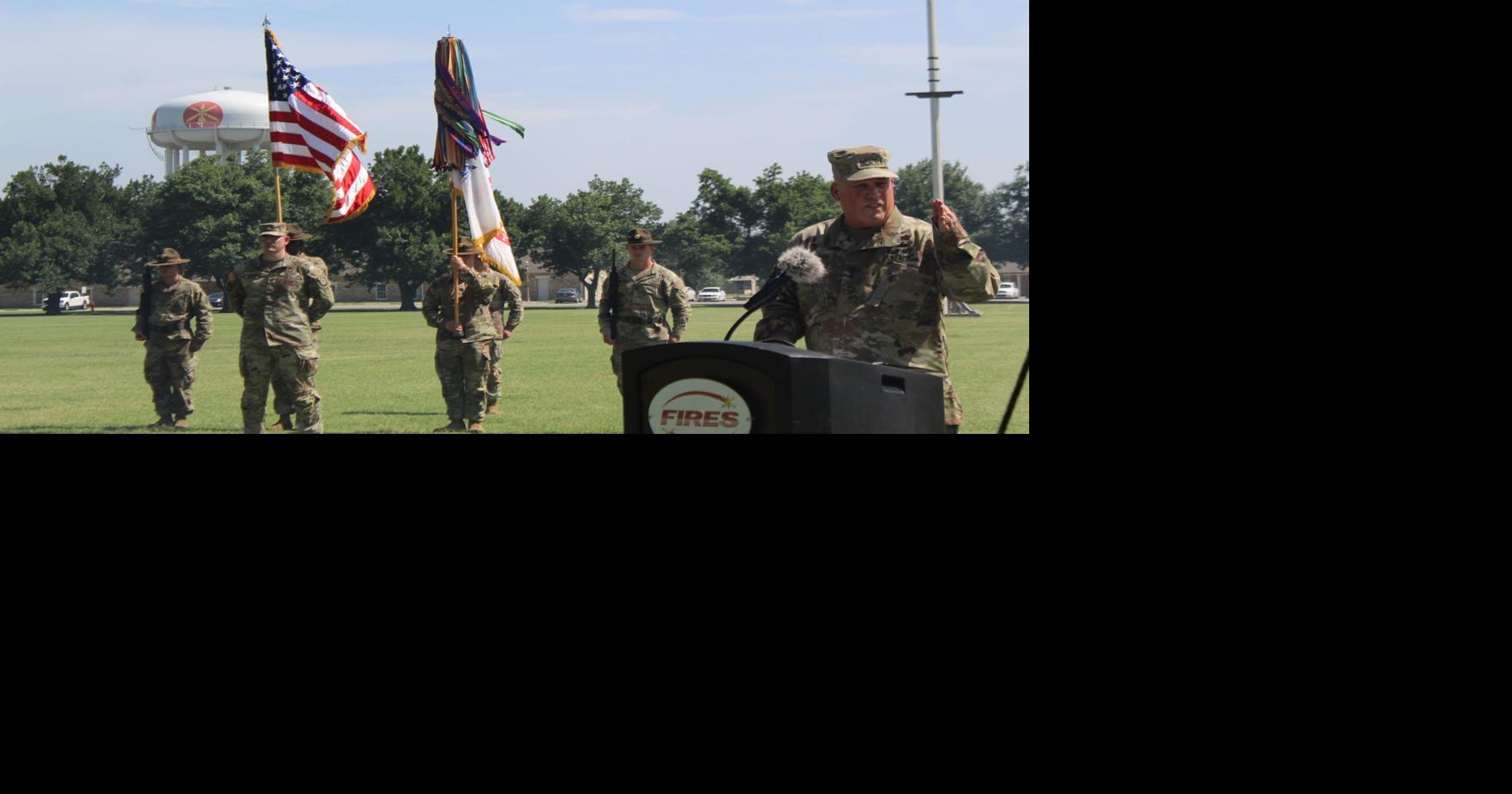 Major generals Rafferty and Gibson say goodbye to Fort Sill in joint ...