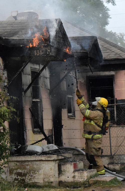 Saturday afternoon structure fire