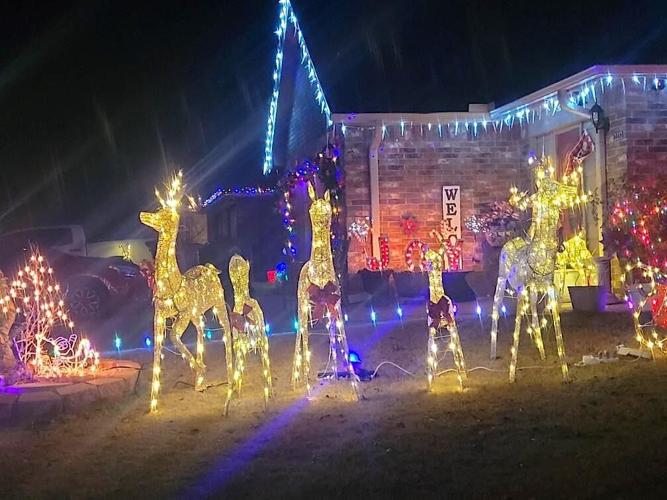 Christmas lights around town Community News