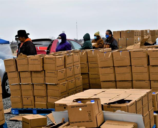 Kiowa Tribe gives back