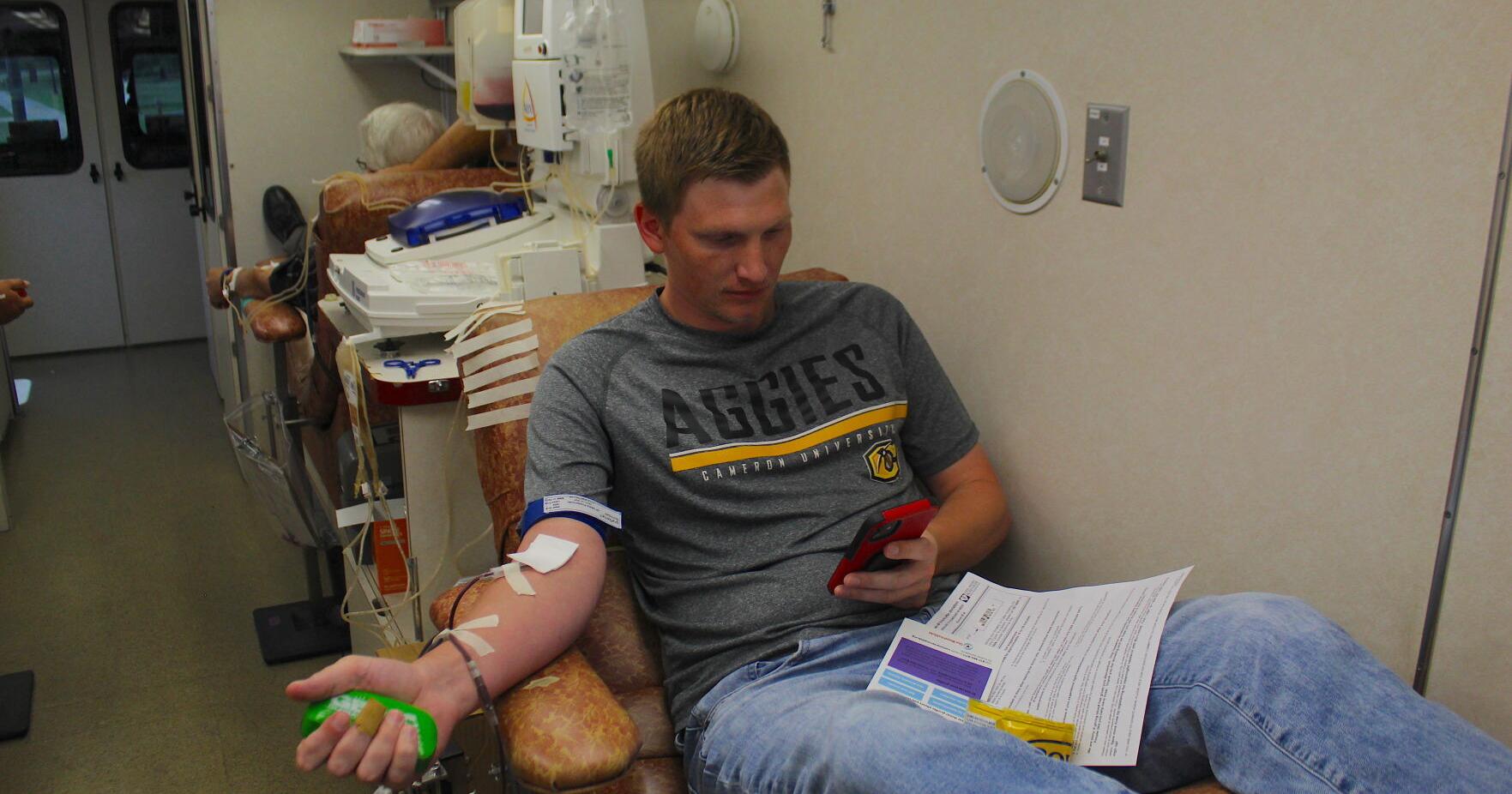 Boots & Badges blood drive set - Vimarsana News