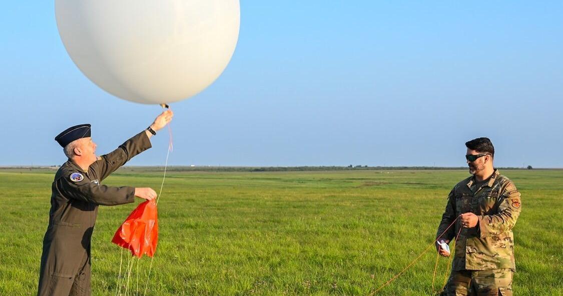 Altus airmen make history with first weather balloon launch - Vimarsana News
