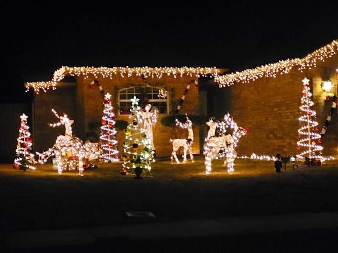 Christmas lights around town Community News