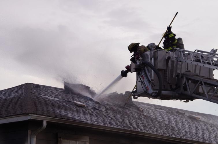 Lawton apartment catches fire News