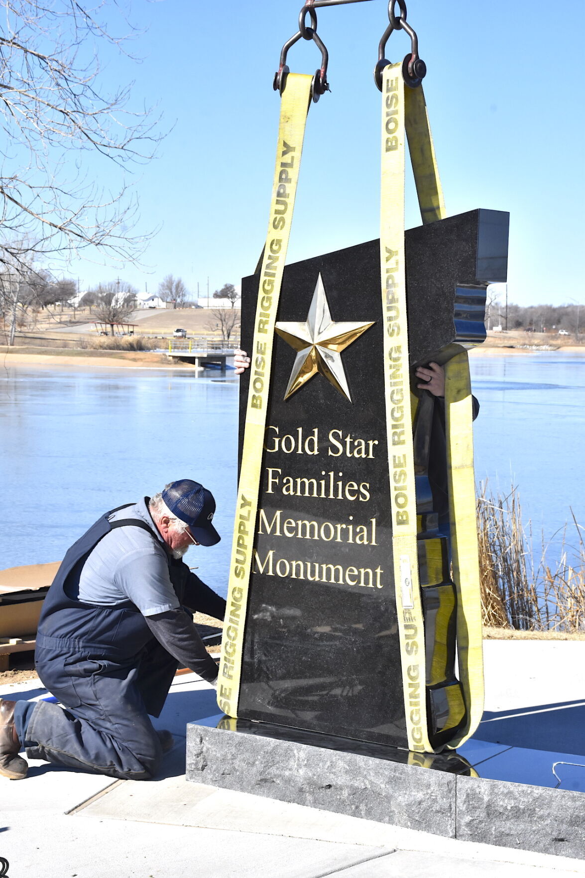 Gold Star Family Monument Set, Ready For Dedication At Month's End ...