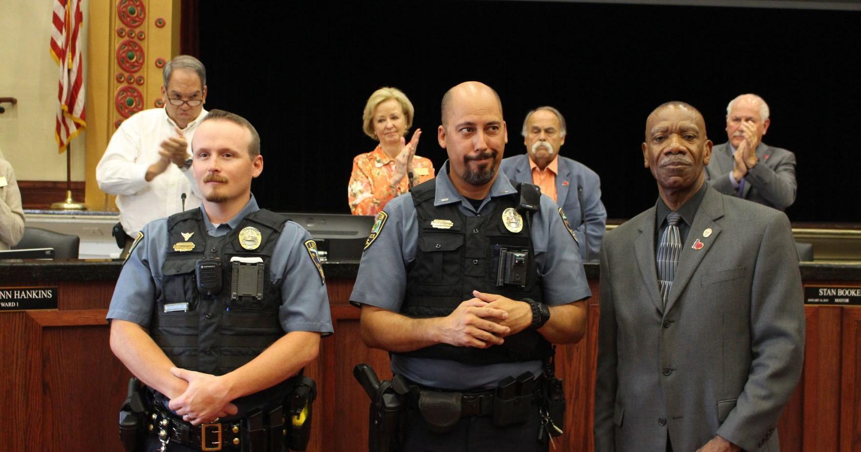 Lawton police officers honored for valor in line of duty - Vimarsana News