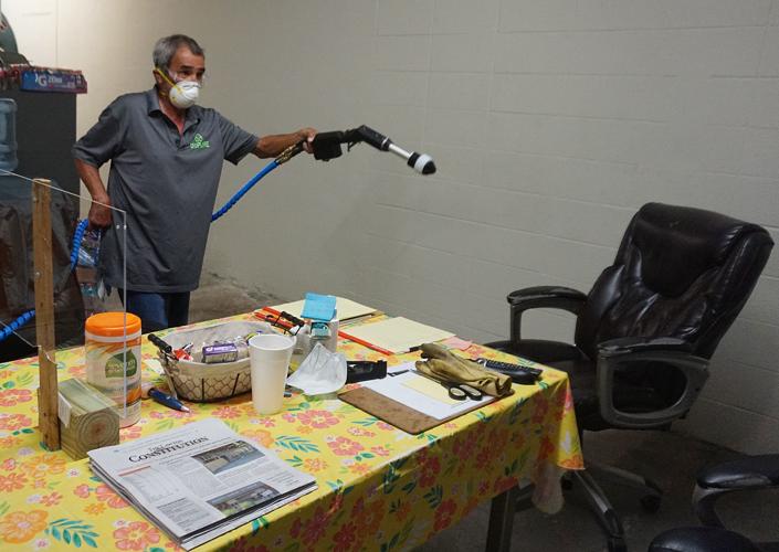 Disinfecting for COVID