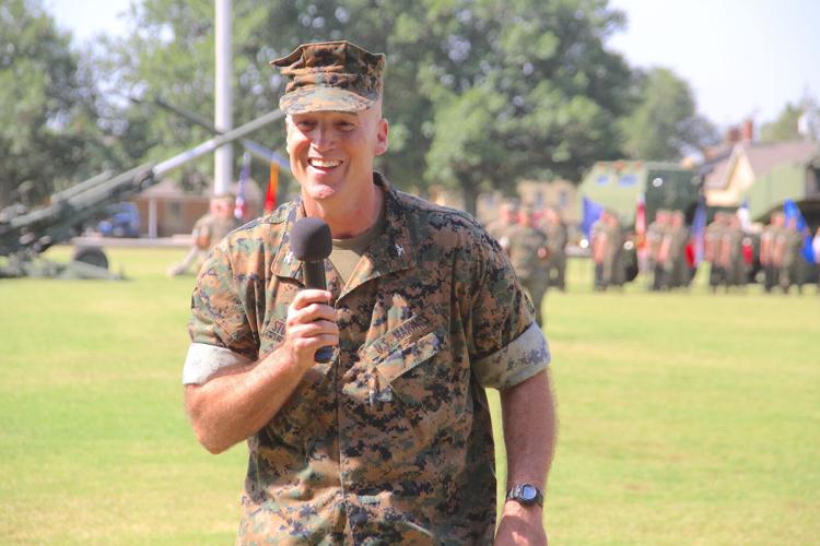 Col. Stoutenborough takes over as commander of Fort Sill's Marine