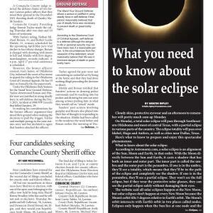 Page 01A | e-Edition | swoknews.com - Vimarsana News