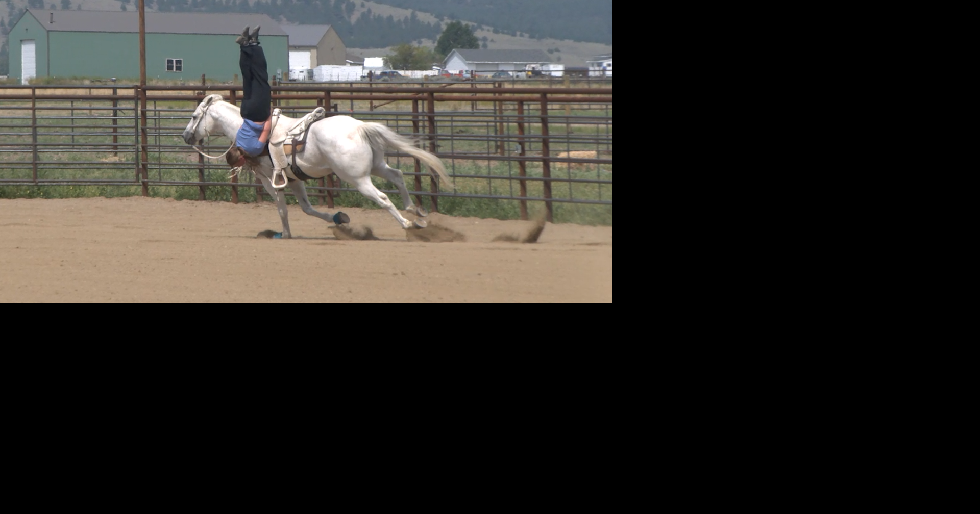 Mic'd up with rodeo trick riders Madison MacDonald Thomas and Oli