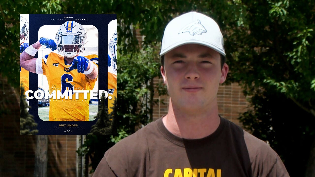 'Found my fit': Capital's Brit Linder commits to Montana State for football