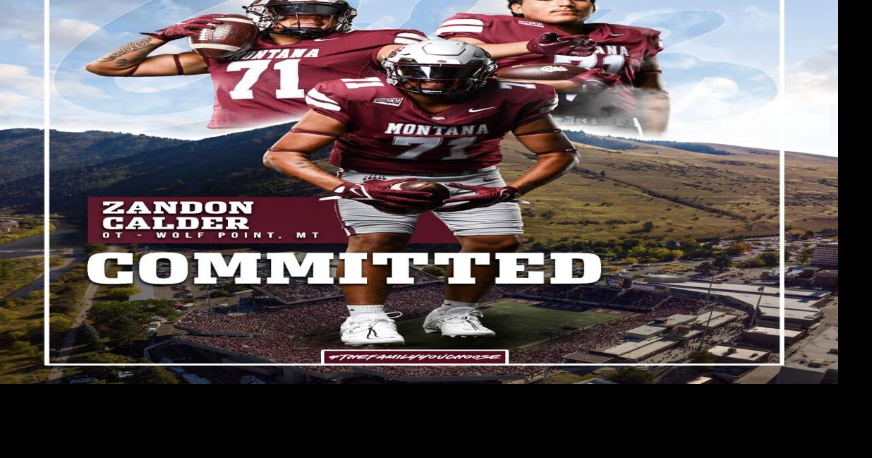 Wolf Point's Zandon Calder commits to Griz football