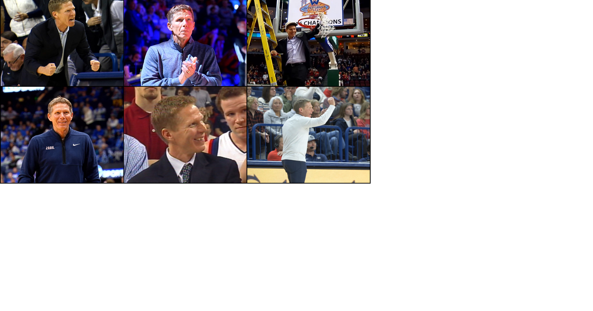 Gonzaga’s Mark Few officially named to 2026 Naismith Basketball Hall of Fame class