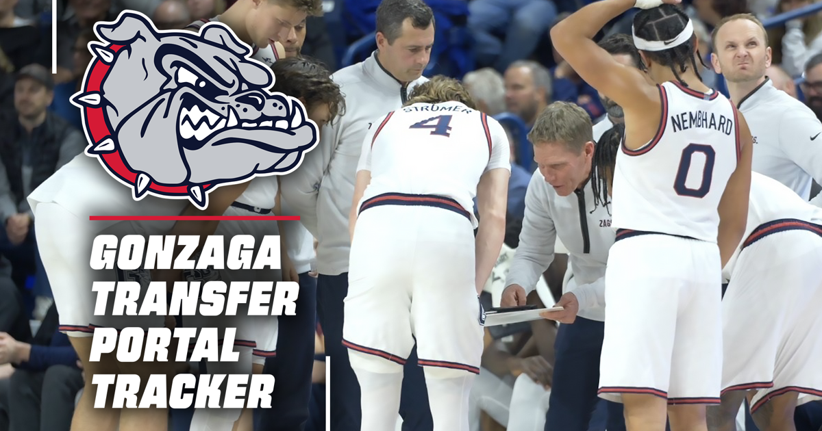 Gonzaga Men's Basketball Transfer Portal Tracker - Players Leaving and ...