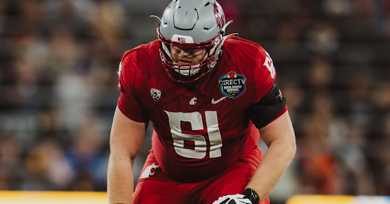 Washington State lineman Christian Hilborn earns minicamp invite from Ravens