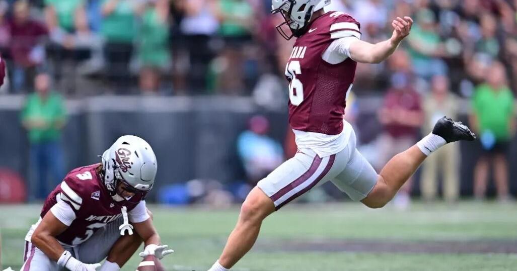 UM's Ty Morrison named Big Sky Special Teams Player of the Week ...