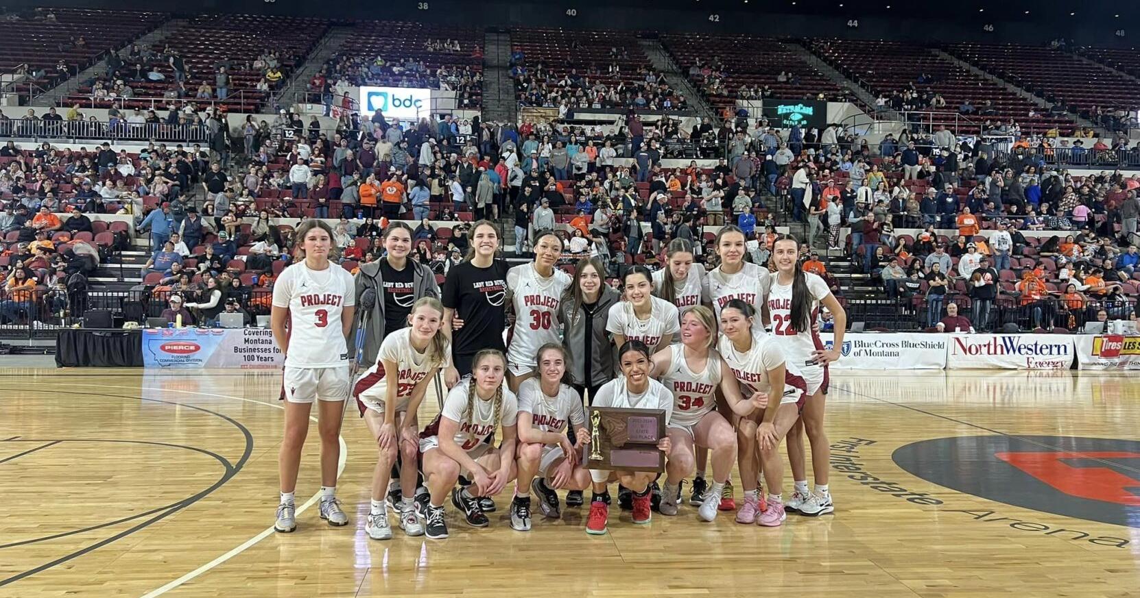 State B girls: Huntley Project hoists program's first state trophy - Vimarsana News
